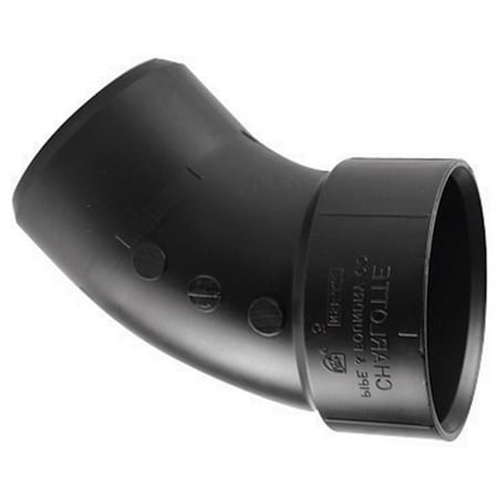 Charlotte Pipe And Foundry ABS003231200HA 4 in. Pipe Street Elbow 43435